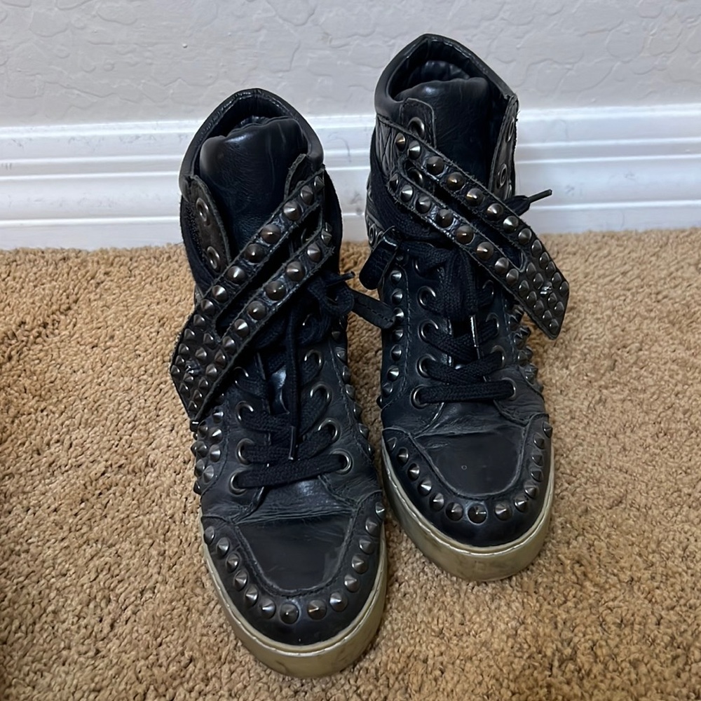 Ash booties, size 6.5. Worn.